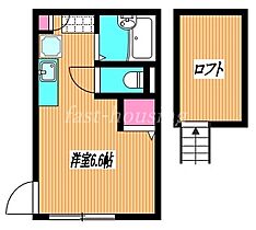 東京都小金井市中町4丁目（賃貸アパート1R・2階・15.17㎡） その2