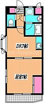 東京都武蔵野市境南町3丁目（賃貸マンション1DK・3階・30.60㎡） その2