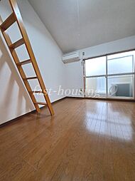 JR中央本線 東小金井駅 徒歩13分の賃貸アパート 2階ワンルームのリビング/ダイニング