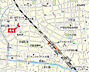 地図：JR埼京線「戸田公園」駅徒歩8分の立地。駅まで無理なく歩ける距離で、通勤・通学にも便利です。周辺には生活に必要な施設も揃い、日々の暮らしやすさを支えてくれる住環境です。