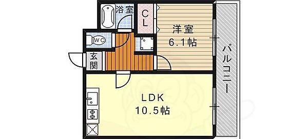 愛知県名古屋市瑞穂区亀城町６丁目(賃貸マンション1LDK・1階・38.28㎡)の写真 その2