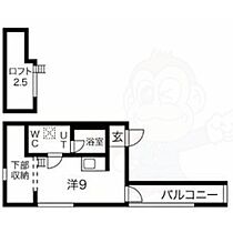 Casa ciruela(カーサ シルエラ)  ｜ 愛知県名古屋市南区駈上１丁目14番17号（賃貸アパート1R・3階・24.50㎡） その2