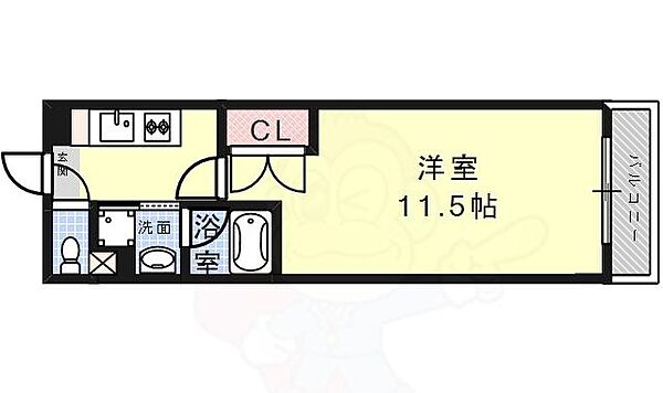 シティライフ本山東 ｜愛知県名古屋市千種区清住町３丁目(賃貸マンション1K・5階・29.89㎡)の写真 その2