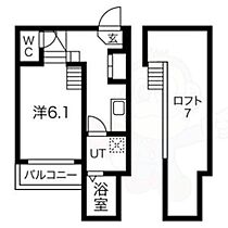 Luce花目  ｜ 愛知県名古屋市瑞穂区花目町２丁目（賃貸アパート1K・2階・22.89㎡） その2