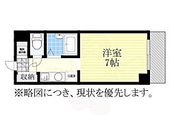 第二コマツハイツ 1Kの間取図画像