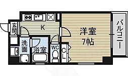 名古屋市営桜通線 吹上駅 徒歩2分の賃貸マンション 10階1Kの間取り