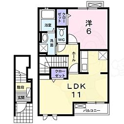 グレイスハイツ上の山 2階