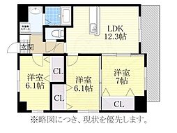 間取図画像 3LDK