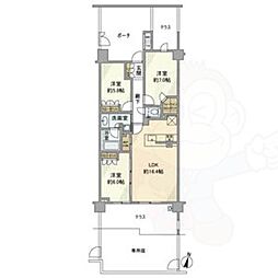 プラウド星ヶ丘 1階/-