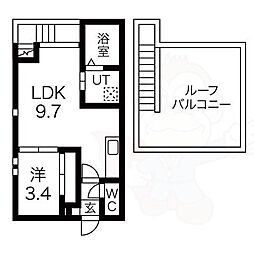 GRANDTIC内田橋 2階