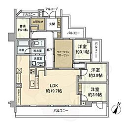 ファミールグラン四ッ谷通　定借2028年11月まで、令和8年2月時点 3階