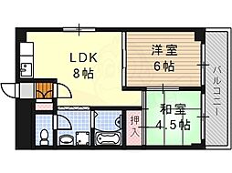 フェニックス広路 2LDKの間取図画像