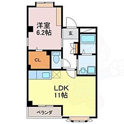 アドビル牧の里 4階/-