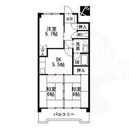 タキマツ第3マンション 2階/-