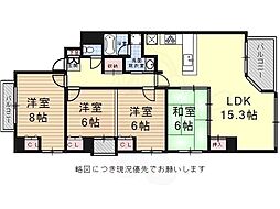 HeepopVilla 4LDKの間取図画像