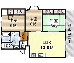 メゾン上山　A棟 3階/-