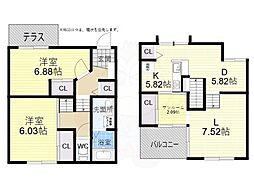 名古屋市営桜通線 徳重駅 徒歩18分