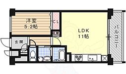 FREAHARA 1LDKの間取図画像