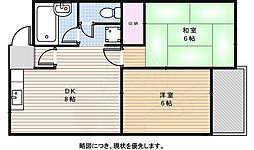 ムーニーツインクル 2階/-