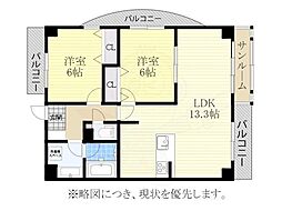 FORMGP 2LDKの間取図画像