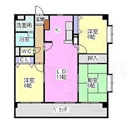 エアーシャトー六田 5階