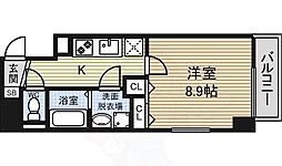 TINYGROVE 1Kの間取図画像