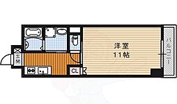 グランダール吹上 1Kの間取図画像