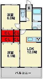 パークサイドハイツ 3階