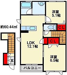 赤坂ローズガーデン 2階