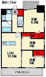 コンダクトレジデンスJONO 3階