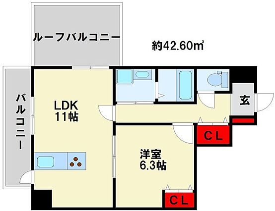Bergamotto三萩野_間取り_0