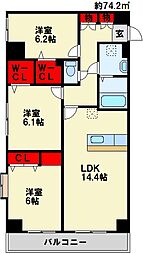 ファミール守恒 10階