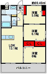 JR鹿児島本線 西小倉駅 徒歩18分