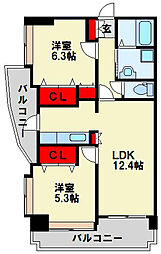 オークランドアサート小倉 8階