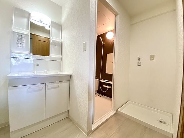 洗面 クレール郡山筒井　中古マンション 4階/-