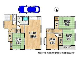 奈良市西大寺新池町　中古一戸建て