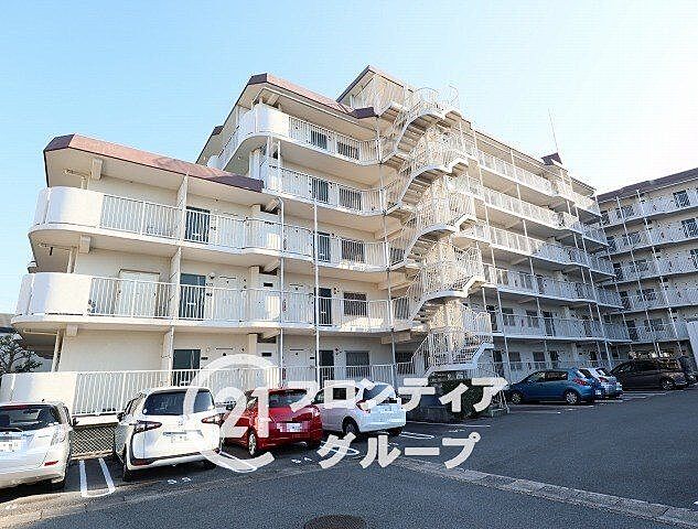 外観 西大寺サンハイツ2号棟　中古マンション 1階/-