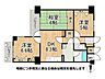 間取り：フレキシブルな3DKの間取りは、ライフステージに合わせて部屋の使い方を変えられます。