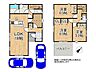 間取り：全室2面採光で陽当たり良好です