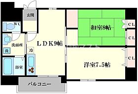 センチュリー夕陽ヶ丘  ｜ 大阪府大阪市天王寺区上本町8丁目（賃貸マンション2LDK・1階・64.20㎡） その2