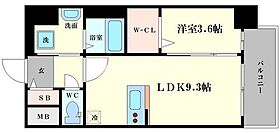 ファステート難波グランプリ 512 ｜ 大阪府大阪市浪速区塩草3丁目（賃貸マンション1LDK・5階・32.39㎡） その2