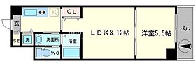 ルパピヨンBC  ｜ 大阪府大阪市浪速区敷津西2丁目（賃貸マンション1LDK・2階・32.32㎡） その2