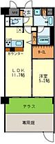 ラクロシェットドエクラージュ  ｜ 大阪府大阪市浪速区桜川4丁目12番地8号（賃貸マンション1LDK・1階・45.00㎡） その3