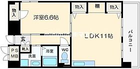 ピュアファースト花園  ｜ 大阪府大阪市西成区鶴見橋1丁目（賃貸マンション1LDK・6階・45.22㎡） その2