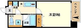 ＬＣ難波  ｜ 大阪府大阪市浪速区桜川1丁目（賃貸マンション1K・9階・20.95㎡） その2