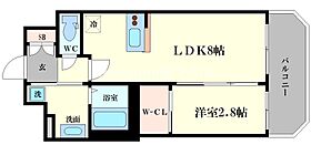 レジデンス難波南  ｜ 大阪府大阪市浪速区敷津西2丁目（賃貸マンション1LDK・3階・27.80㎡） その2