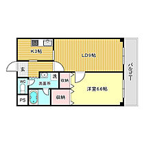 パレスコート伶人  ｜ 大阪府大阪市天王寺区伶人町（賃貸マンション1LDK・3階・43.74㎡） その2