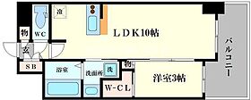 セレニテ桜川駅前プリエ  ｜ 大阪府大阪市浪速区幸町2丁目7番地10号（賃貸マンション1LDK・13階・32.67㎡） その2