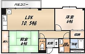 コンフォートI  ｜ 大阪府高槻市氷室町1丁目（賃貸マンション2LDK・2階・52.00㎡） その2