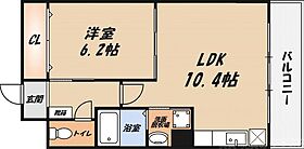 ラマージュ1  ｜ 大阪府高槻市古曽部町2丁目（賃貸マンション1LDK・3階・40.03㎡） その2